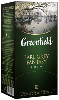  Чай пак.Greenfield Earl Grey Fantasy black tea в термосаше 2г*25  427 