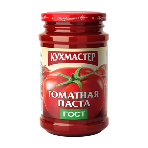 Томатная паста ГОСТ 190г Кухмастер