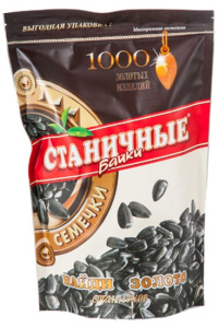 Семечки Станичные байки био/пак 240г