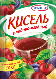 Кисель Плодово-ягодный 100г Трапеза