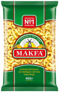 Макаронные изделия Макфа Рожки 0,4кг
