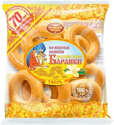 Баранка Волжская со вкусом Ванили 350 г Волжский пекарь