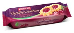 Печенье КМ Вишневые тарталетки 240г
