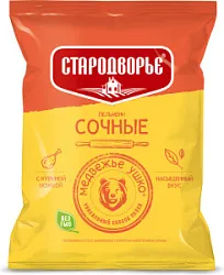 Пельмени Сочные зам. 430г  Стародворье