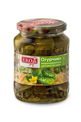 Консервы овощные Огурчики ЕКО марин.деликат (6-9см) 680г Россия