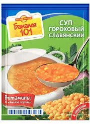 Суп Бакалея Гороховый Славянский 65г Русский продукт