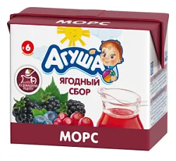 АгушаМорс Ягодный сбор 200мл
