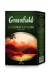 Чай Greenfield Golden Ceylon black tea кр.лист. 200г 791