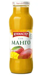 Сок Манго с мякотью 0,68л Кухмастер