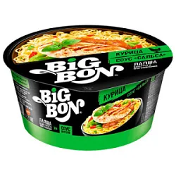 Лапша Курица+соус Сальса BIGBON 85г