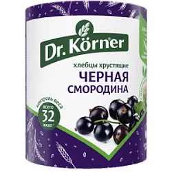 Хлебцы хр. Злаковый коктейль с черной смородиной 80г