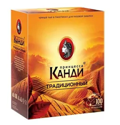 Чай Принцесса Канди черный байховый 100г