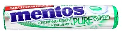 Жевательная резинка Ментос Нежная мята ролл 16г