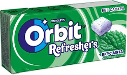 Жевательная резинка Орбит Refreshers вкус мята 16г