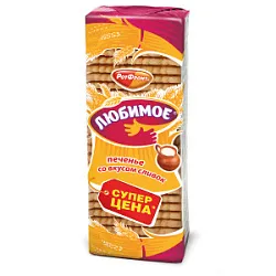 Печенье Любимое со вкусом сливок 347г 