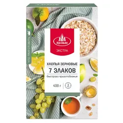 Хлопья 7 злаков 400г Агро-Альянс