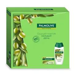 Набор подарочный Palmolive Натурэль Интенсивное увлажнение (гель для душа 250 мл + мыло 90 гр) 