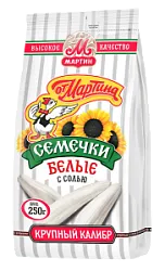 Семечки Премиум От Мартина белые с солью 150г