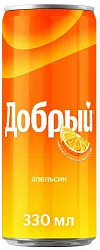 Добрый Апельсин Вит С 0,33л (12) ж/б