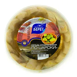 Сельдь Ф/К  в масле По-царски с дымком 200г Балтийский Берег