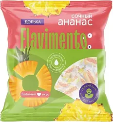 Конфета жевательная Flavimento Ананас с соком 100г