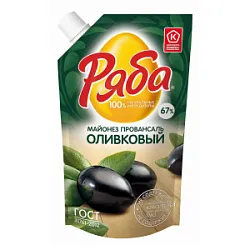 Майонез Ряба Провансаль Оливковый пакет с доз.192мл