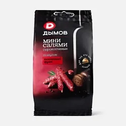 Колбаски с/к "Мини салями со вкусом Пикантный фуэт",з/с,50 г