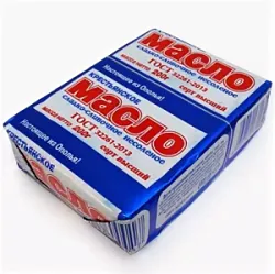 Масло слив.72,5% Крестьянское 180г  БЗМЖ Ополье