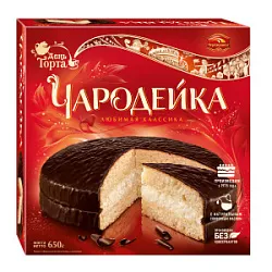 Торт Чародейка 650г Черемушки