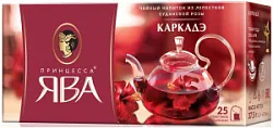 Чайный напиток Принцесса Ява Каркадэ1,5г*25п 350