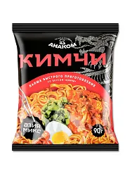 Лапша б/п Анаком со вкус.Кимчи Asia mix пакет 90г