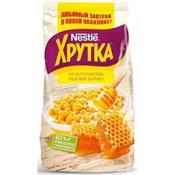 Завтрак сухой Шарики медовые Хрутка 230г