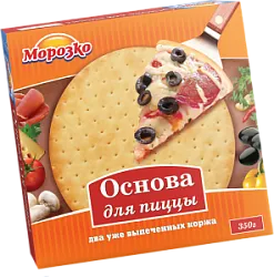 Основа для пиццы  зам. 350г  Морозко