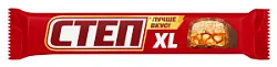 Батончик Степ ХL нуга, арахис, карамель Славянка 65г