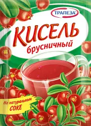 Кисель Брусника 100г Трапеза