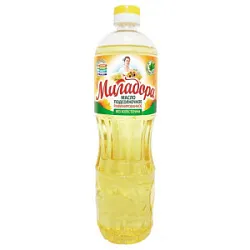 Масло подсолнечное р/д Миладора 0,9л