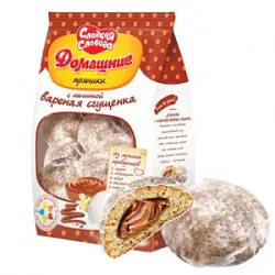Пряники Домашние глаз. с нач. варен. сгущенка 300г Сл.Слобода