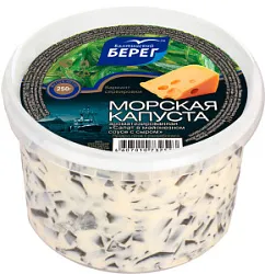 Салат морс.капус. в сырном соусе  250г Балт.берег10%