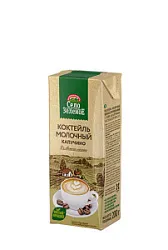 Коктейль мол 2% Капучино 0,2кг Село Зеленое