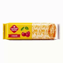 Блины Сытый папа  с вишней зам. 140г 
