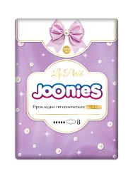 Прокладки ночные Джунис La Perle 8шт