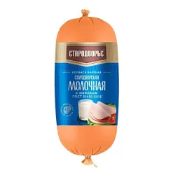 Колбаса вареная Молочная Стародворская  п/а  вес ТМ Стародворье