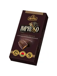Шоколад Спартак Impresso темный с помадно-молочный начинкой 141г