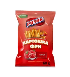 Картошка фри Рузик кетчуп 60г