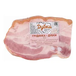 Грудинка к/в в/у Дубки