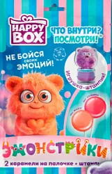 Игрушка с конфетами Эмонстрики Happy box 20г в пак.