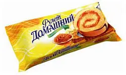 Рулет Домашний Вареная сгущенка 150г Раменск