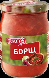Консервы овощные Борщ со свеж.капустой ЕКО 520г ст/б