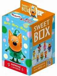 СВИТБОКС ТРИ КОТА ЗИМНИЕ КАНИКУЛЫ мармелад с игрушкой в коробке 10г