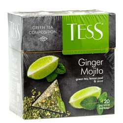 Чай пак.Tess Ginger Mojito green 1.8г*20п пир. 788
